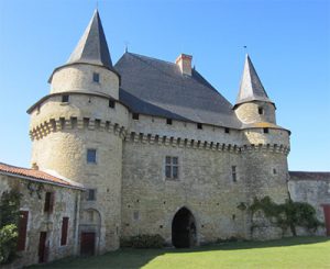 medieval castle in France